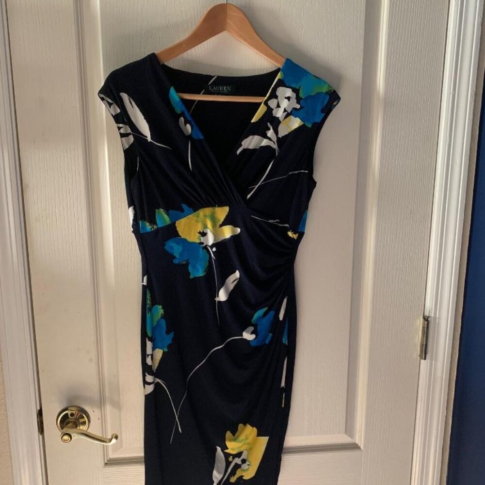 Ralph Lauren Sheath Dress Size 6P 6 Petite